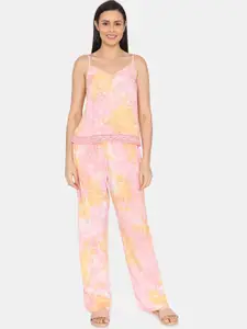 Zivame Abstract Printed Night suit