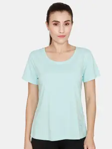 Zelocity by Zivame Short Sleeves Sports T-shirt