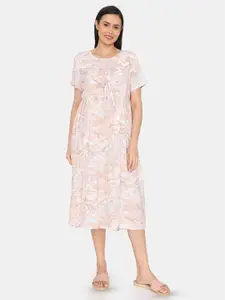 Coucou by Zivame Printed Maternity Nightdress
