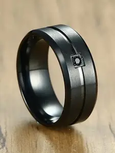 MEENAZ Men Silver-Plated Finger Ring