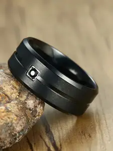 MEENAZ Men Silver-Plated Finger Ring