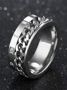 MEENAZ Silver-Plated Finger Ring