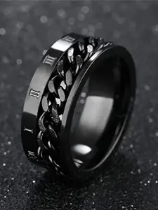 MEENAZ Men  Silver-Plated Finger Ring