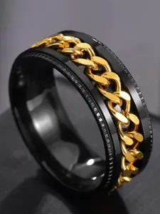 MEENAZ Men Silver-Plated Finger Ring