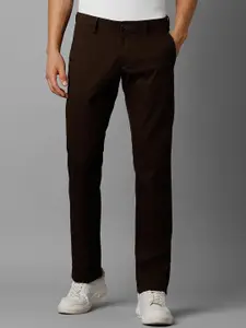 Allen Solly Men Slim Fit Mid-Rise Regular Trousers