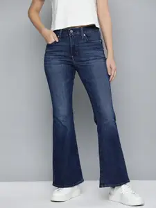Levis Women 726 Flare High-Rise Light Fade Stretchable Jeans