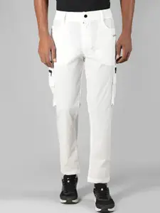 CHKOKKO Men Mid Rise Track Pants