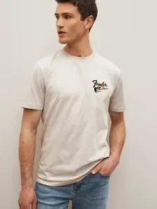 NEXT Printed Pure Cotton T-shirt