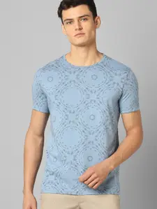 Allen Solly Sport Ethnic Printed Pure Cotton Slim Fit T-shirt