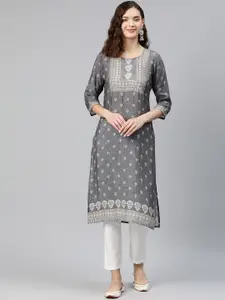 Readiprint Women Ethnic Motifs Printed Kurta