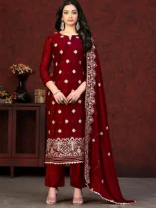 SHADOW & SAINING Embroidered Unstitched Dress Material