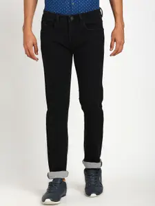 Turtle Men Narrow Tapered Fit Clean Look Stretchable Jeans