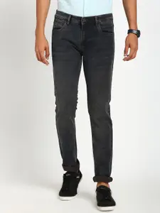 Turtle Men Narrow Tapered Fit Clean Look Stretchable Jeans