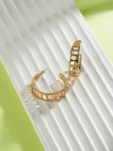 Accessorize Classic Half Hoop Earrings