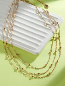 Accessorize Layered Station Bead Necklace