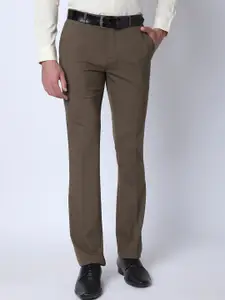 Oxemberg Men Slim Fit Formal Trousers