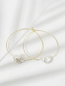 XPNSV Contemporary Hoop Earrings