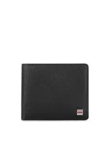 Tommy Hilfiger Men Textured Leather Two Fold Wallet
