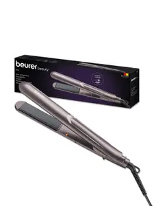 beurer HS 15 Hair Straightener with Ceramic Coated Plates - Gunmetal-Toned