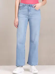 U.S. Polo Assn. Women Wide leg Mid Rise Jeans
