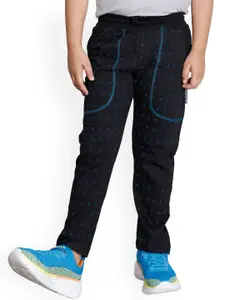 IndiWeaves Boys Floral Printed Cotton Track Pants