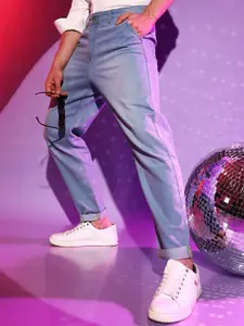 Campus Sutra Men Blue Smart Light Fade Stretchable Cotton Jeans