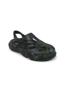 Action Plus Men Camouflage Printed Rubber Clogs