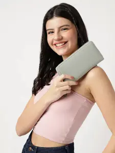 Fastrack PU Zip Around Wallet