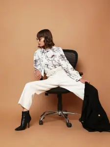 Vero Moda Graphic Printed Casual Shirt