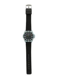 Sonata Men Dial & Straps Watch 7930PP24