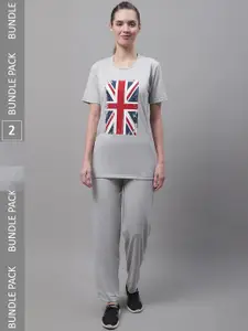 MACK JONNEY Pack Of 2 T-shirt & Trackpants Co-Ord Set