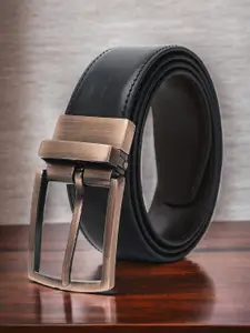CRUSSET Men Synthetic Leather Reversible Formal Belt