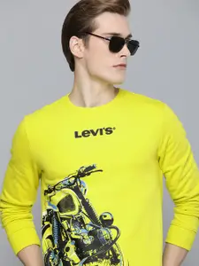 Levis Graphic Printed Pullover Sweatshirt
