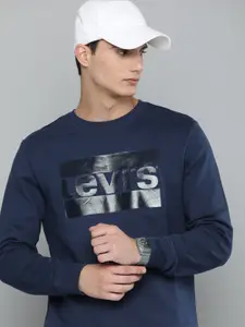Levis Pure Cotton Brand logo Printed Sweatshirt