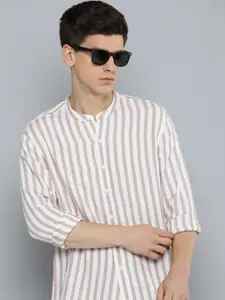Levis Slim Fit Striped Casual Shirt