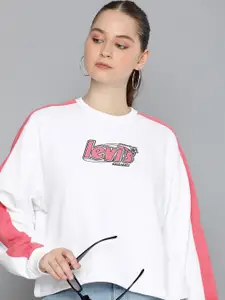 Levis Women Printed Sweatshirt