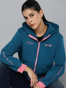 Levis Printed Hooded Sweatshirt