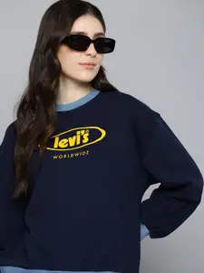 Levis Brand Logo Printed Sweatshirt
