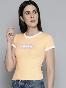 Levis Brand Logo Printed Slim Fit T-shirt