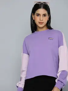 Levis Solid Pure Cotton Sweatshirt