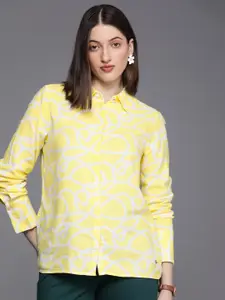 Allen Solly Woman Printed Casual Shirt