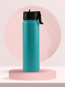 Solara Stainless Steel Vacuum Insulated Water Bottle, Aqua- 650ML