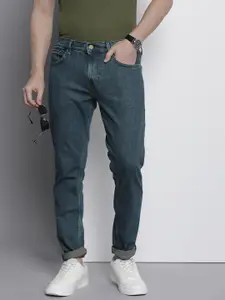 Tommy Hilfiger Men Slim Fit Stretchable Mid-Rise Jeans
