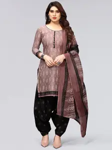 KALINI Ethnic Motifs Printed Unstitched Dress Material