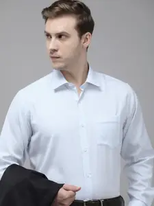 Van Heusen Custom Textured Pure Cotton Formal Shirt