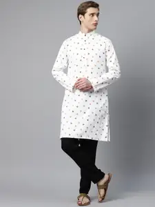 Luxrio Abstract Printed Kurta