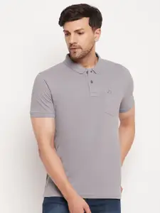 98 Degree North Half Sleeve Pure Cotton Polo T-shirt
