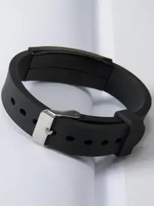 MYKI Men Black Cuff Bracelet
