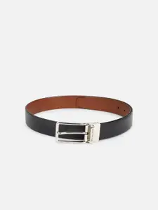 Van Heusen Men Black Leather Formal Belt