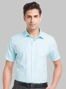 Park Avenue Micro Ditsy Printed Pure Cotton Formal Shirt